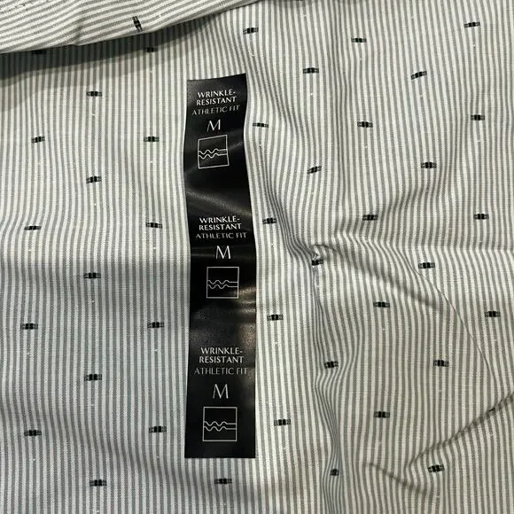 BANANA REPUBLIC Men's Athletic-Fit Dress Shirt Size M - Picture 5 of 9